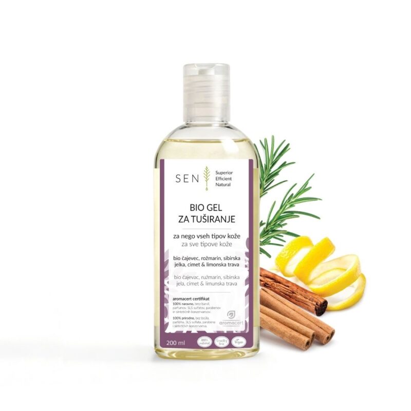 BIO gel za tuširanje - njeguje, vlaži i nježno čisti kožu