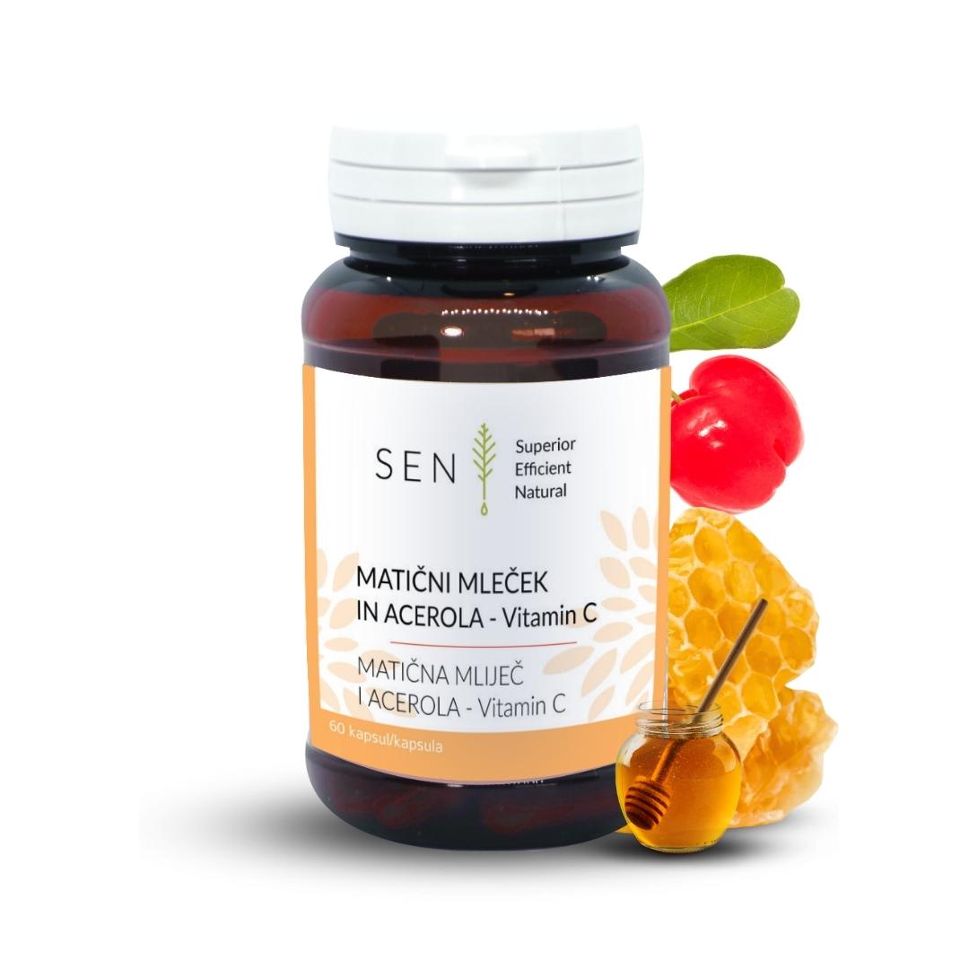 Matična mliječ, Vitamin C