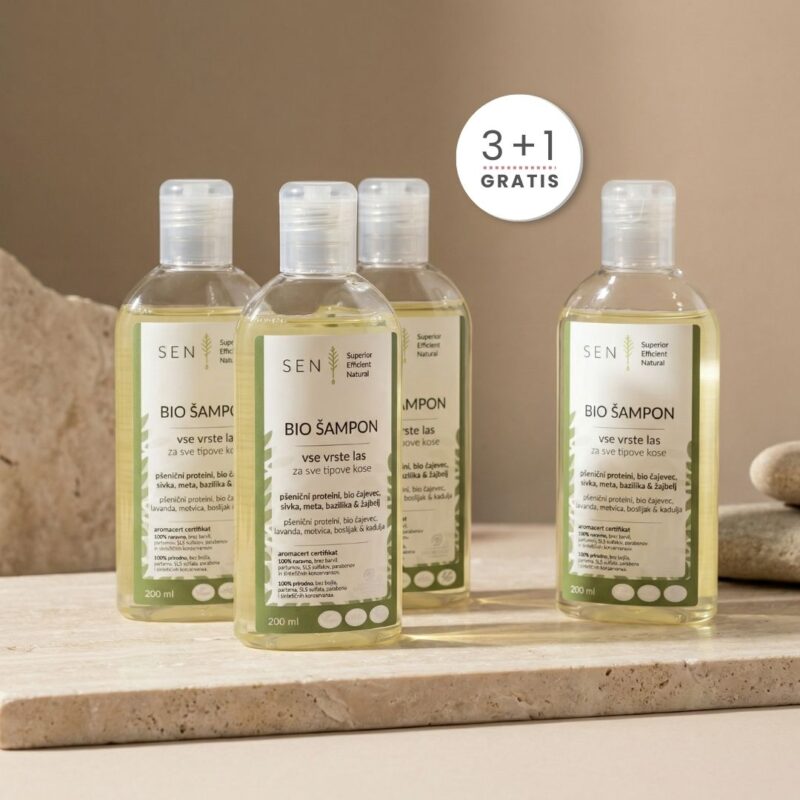 Šampon protiv ušiju 3+1